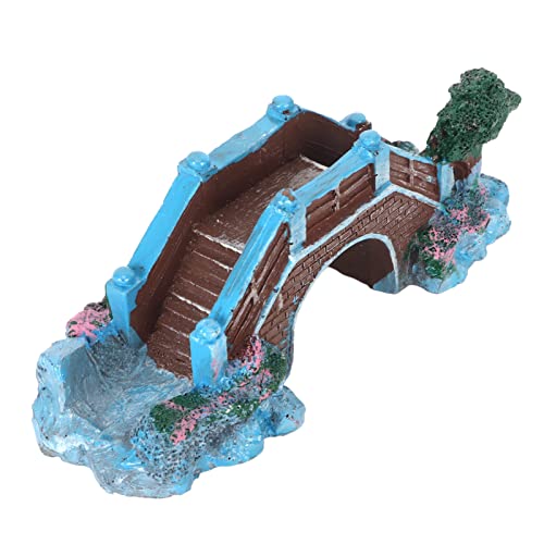 Pssopp Aquarium Ornament Kunstharz Bogenbrücke Künstliche Brücke Modell Aquarium Bogenbrücke Aquarium Dekorative Brücke für Aquarium Ornament Dekoration Pssopp Aquarium Ornament Kunstharz Bogenbrücke Künstliche Brücke Modell Aquarium Bogenbrücke Aquarium Dekorative Brücke für Aquarium Ornament Dekoration von Pssopp