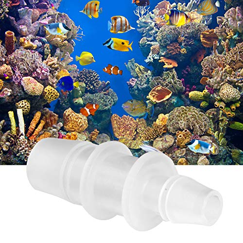 Pssopp Aquarium Schlauch Adapter Aquarium Schlauchverbinder Aquarium Schlauch Konverter Aquarium Schlauch Verbinder Luftpumpe Schlauch Zubehör(3 pcs 12mm/16mm) von Pssopp