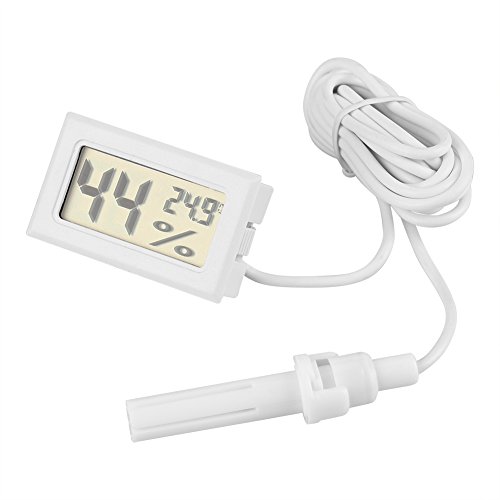 Pssopp Aquarium Thermometer Hygrometer LCD Digitales Wasser Thermometer 2-in-1 Mini Embedded Thermometer Hygrometer mit externer für Terrarium Aquarium Geflügel Inkubator Pssopp Aquarium Thermometer Hygrometer LCD Digitales Wasser Thermometer 2-in-1 Mini Embedded Thermometer Hygrometer mit externer für Terrarium Aquarium Geflügel Inkubator von Pssopp