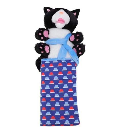 Pssopp Cat Wrestling Puppet, Weiche Polyesterfasermaterial Bite Proof Cat Glove Puppe für Kätzchen Welpen Hunde Haustiere Innen Spielen Pssopp Cat Wrestling Puppet, Weiche Polyesterfasermaterial Bite Proof Cat Glove Puppe für Kätzchen Welpen Hunde Haustiere Innen Spielen von Pssopp