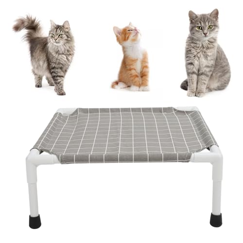 Pssopp Erhöhtes Hundebett, Stabiles, Erhöhtes Hundebett, Ganzjährig Kühlendes Katzen-Haustierbett, Abnehmbares und Waschbares Katzenbett, Kühlendes, Erhöhtes Hundebett für Bequemen Pssopp Erhöhtes Hundebett, Stabiles, Erhöhtes Hundebett, Ganzjährig Kühlendes Katzen-Haustierbett, Abnehmbares und Waschbares Katzenbett, Kühlendes, Erhöhtes Hundebett für Bequemen von Pssopp