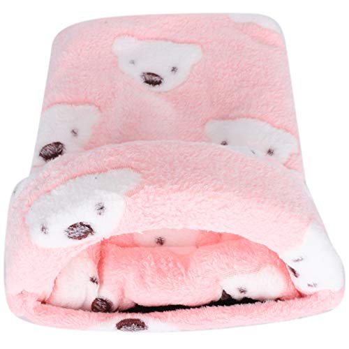 Pssopp Fdit Warme Meerschweinchen Betten Kleine Haustier Höhle Betten Hamster Gemütliche Haus Bettwäsche für Ratten Chinchilla Degu Frettchen Igel (L) von Pssopp