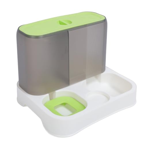 Futterspender für Hunde und Katzen, Automatisches Futter- und Tränkeset für Haustiere, Reiseversorgung, Futterspender, Wasserspender, 2-in-1-Selbstfütterungsnapf, Automatischer Futterspender für Hunde und Katzen, Automatisches Futter- und Tränkeset für Haustiere, Reiseversorgung, Futterspender, Wasserspender, 2-in-1-Selbstfütterungsnapf, Automatischer von Pssopp
