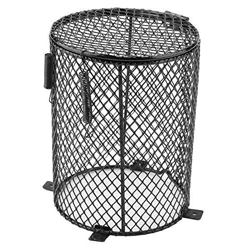 Pssopp Heizung Guard Anti-Verbrühung Reptile Lampenschirm - Wärme Lampe Licht Mesh Cover Tag Nacht Keramik Glühbirne (#1) von Pssopp