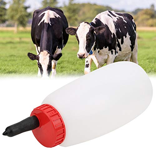 Pssopp Hffheer Fütterung Ziegenmilchflasche Kalbsmilch Feeder Flasche Melken Fütterungsersatz für Rinderschafe Vieh (HL-MP51C Saugflasche) von Pssopp