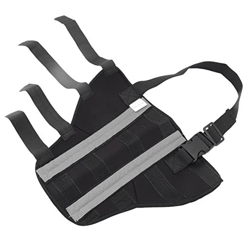 Pssopp Hunde-Hinterbeinstütze, Sicheres Neopren-Material, Bequemer Welpen-Hinterbein-Wrap-Schutz für die Wiederherstellung von Verletzungen (L) von Pssopp