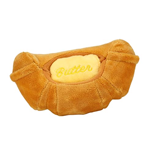 Pssopp Hunde Kauen Quietschspielzeug, Fördern die Intellektuelle Entwicklung, Croissant-Plüsch-Hundespielzeug, Vielseitig Einsetzbar und Verbessern die Beziehungen für Kätzchen und Welpen Pssopp Hunde Kauen Quietschspielzeug, Fördern die Intellektuelle Entwicklung, Croissant-Plüsch-Hundespielzeug, Vielseitig Einsetzbar und Verbessern die Beziehungen für Kätzchen und Welpen von Pssopp
