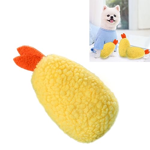 Pssopp Hunde-Plüschspielzeug, Lebendiges Garnelen-förmiges Design, Quietschendes Hundespielzeug, Niedliches Plüschspielzeug für Kleine Hunde, Plüschmaterial, Hundekauspielzeug für Pssopp Hunde-Plüschspielzeug, Lebendiges Garnelen-förmiges Design, Quietschendes Hundespielzeug, Niedliches Plüschspielzeug für Kleine Hunde, Plüschmaterial, Hundekauspielzeug für von Pssopp