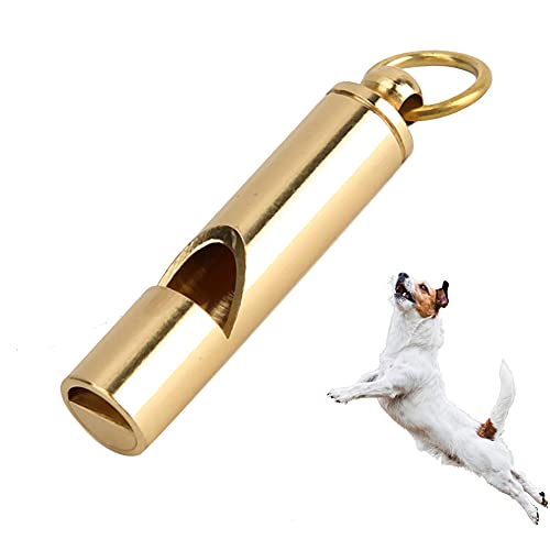 Hundepfeife Hunde Trainingspfeife Hunde Vögel Metall Trainingspfeife Aluminium Hundepfeife für Gehorsam und Rückruf von Pssopp