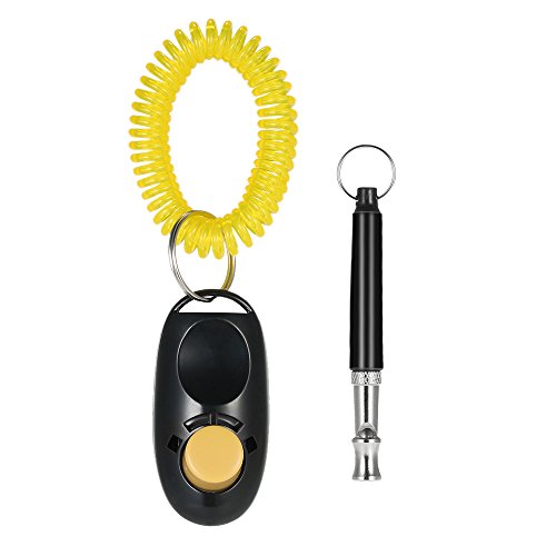 Pssopp Hundepfeife Ultraschall Einstellbare Clicker -Kombination mit Lanyard für Haustiertraining, Hunde, Katzen, Vögel, Kaninchen - Silent Training Tool Pssopp Hundepfeife Ultraschall Einstellbare Clicker -Kombination mit Lanyard für Haustiertraining, Hunde, Katzen, Vögel, Kaninchen - Silent Training Tool von Pssopp