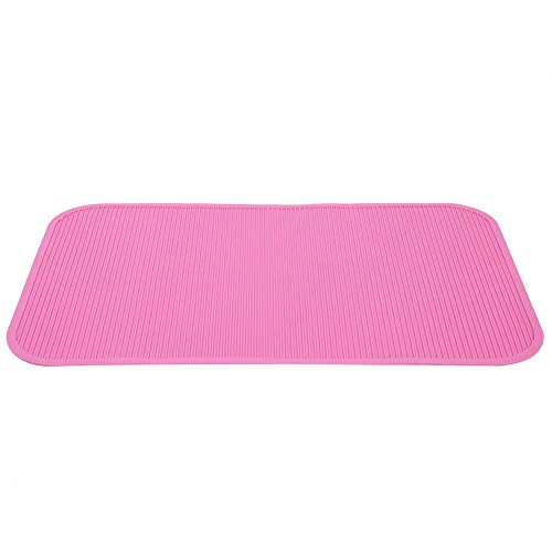 Pssopp Hundesalon rutschfeste Gummimatte Pflegetisch Trimmtisch Haustiermatte Gummimatte für Hund und Katze Salon Baden Training (Rosa) von Pssopp