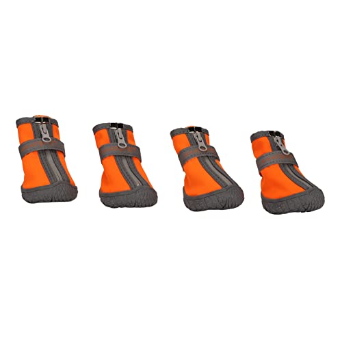 Pssopp Hundestiefel mit Weicher Sohle, Weiche Haustierschuhe Atmungsaktiv für Outdoor Zum Wandern für Hunde (5#) von Pssopp