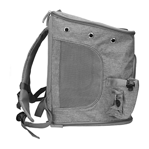Katzenrucksack, Umweltfreundlicher Faltbarer, Abriebfestes Oxford-Gewebe, Viel Platz mit Seitentaschen für Hundereisen (L 5,5 cm / 2,2 Zoll) von Pssopp