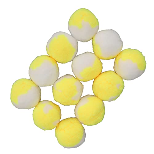 Pssopp Katzenspielzeugbälle, Anti-Beiß-Angst-Ball, Kätzchen kaut interaktiven Indoor-Trainingsball Gelb Pssopp Katzenspielzeugbälle, Anti-Beiß-Angst-Ball, Kätzchen kaut interaktiven Indoor-Trainingsball Gelb von Pssopp