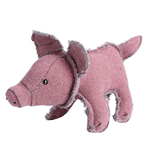 Pssopp Kauspielzeug für Hunde Weiches Schwein Tierformen Hundespielzeug Schwein Zahnpflege Spielzeug für Hunde Welpen(Schwein) von Pssopp