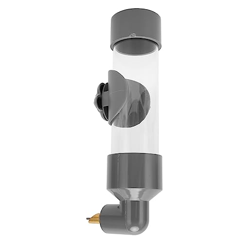 Kleintier-Trinkflasche, Kleintier-Wasserflasche, Kleintier-Spender, Tränke für Hamster, Kaninchen, Meerschweinchen, Eichhörnchen (Grau) von Pssopp
