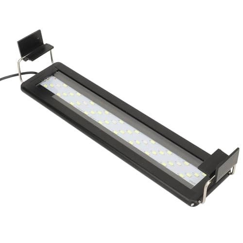 Pssopp LED-Aquarienlicht, Einfach zu Steuern und zu Installieren, Aquariumlicht, Hohe Helligkeit, Einziehbares Design, Aquariumlicht für Aquarien und Aquarien (EU-Stecker 220 V) von Pssopp