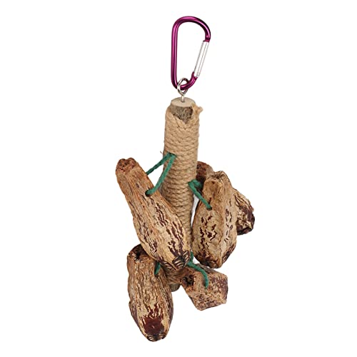 Pssopp Mehrzweck -Carambola -Formhänge Vogel Biss Kauspielzeug, Sichere und Nicht Kauende Saitenspielzeug für Funkeln Pssopp Mehrzweck -Carambola -Formhänge Vogel Biss Kauspielzeug, Sichere und Nicht Kauende Saitenspielzeug für Funkeln von Pssopp