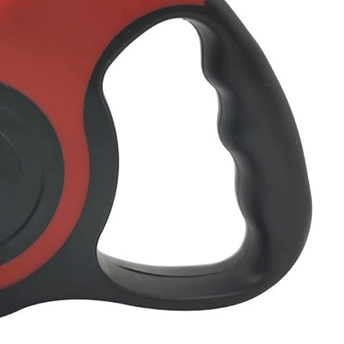 Pssopp PET Walking -Leine Einfach zu Verwendende Tastesteuerung, Ergonomisch Bequemes Griff, Automatisches Rückzugssystem Einziehbares Hundeleine 5m für Haustiere Innerhalb von 15 Kg/33,1 Pfund, mit von Pssopp