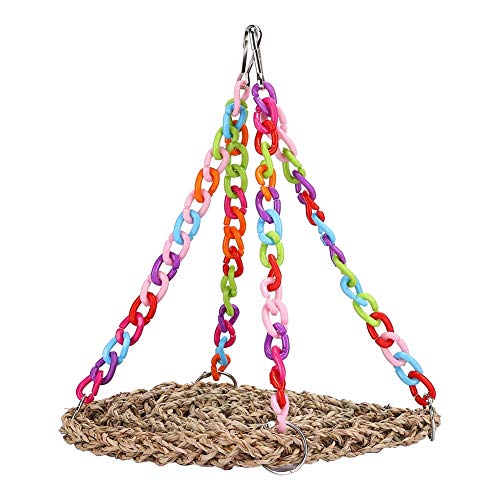 Papagei Schaukel Hängematte Spielzeug Natürliche Rattan Nest Bett Papagei Vogel Ratte und Frettchen Schaukel Dickes Kau Seil Hängematte Hängenden Käfig Gras Seil Netze Spielzeug Papagei Schaukel Hängematte Spielzeug Natürliche Rattan Nest Bett Papagei Vogel Ratte und Frettchen Schaukel Dickes Kau Seil Hängematte Hängenden Käfig Gras Seil Netze Spielzeug von Pssopp