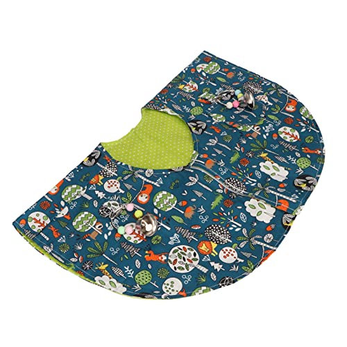 Pssopp Papageien Anti-Kratzer-Schulterschutz, Gepolstertes Baumwollstoff, Zwei Hängende Schlaufen, Bequemer Verschleiß, Multifunktionales Design für Papageientrainingschal mit Fußspielzeug Pssopp Papageien Anti-Kratzer-Schulterschutz, Gepolstertes Baumwollstoff, Zwei Hängende Schlaufen, Bequemer Verschleiß, Multifunktionales Design für Papageientrainingschal mit Fußspielzeug von Pssopp