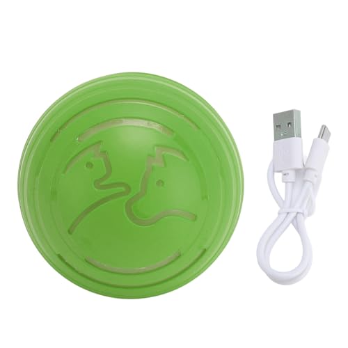 Pssopp Selbst Bewegende Hundeballspielzeug, Elektrische Wiederaufladbare Intelligente Jump -Hundeballspielzeug Smart Hundeball für Kätzchen Welpen Katzen (Green) von Pssopp