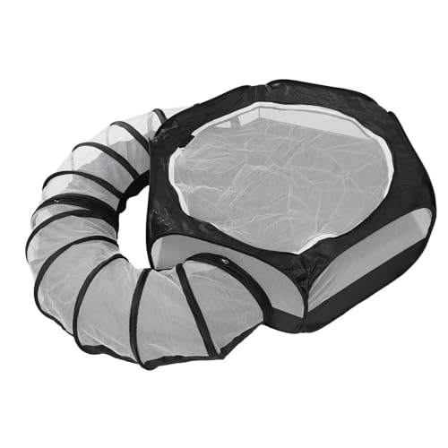 Pssopp Stecke von Kleinen Tieren mit Tunnel -tragbarem Zelt für Atmungsaktive Haustiere Zum Campen und Picknick Pssopp Stecke von Kleinen Tieren mit Tunnel -tragbarem Zelt für Atmungsaktive Haustiere Zum Campen und Picknick von Pssopp