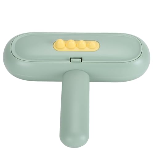 Pssopp Tierhaarentferner, Effizienter Tierhaarentferner, Doppelseitiger Mehrzweck-Fusselroller mit Ergonomischem Griff, Wiederverwendbarer Fusselentferner aus ABS-Material, (Green) von Pssopp