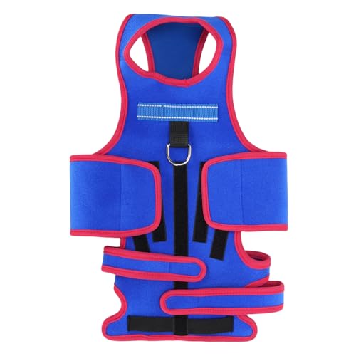 Pssopp Tragbarer Haustier -Rucksackkabelbaum, Hundewestekabelbaum mit Stilvollem Multifunktionalem Komfortables Design für Outdoor (L) von Pssopp