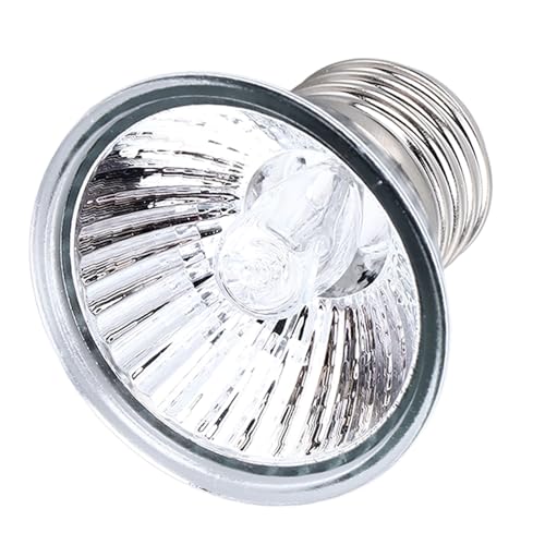 Pssopp UVA UVB Basking Lampe, UVB UVA Basking Spot Lampe Professionelle Effiziente Sicherheit Sparen Sie Energie für Reptilienbecken (50W) von Pssopp