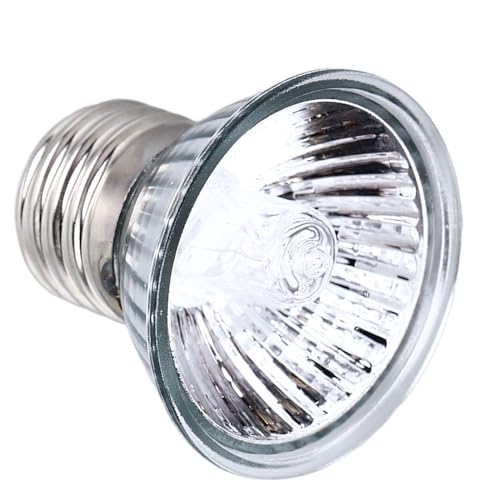 Pssopp UVA UVB Basking Lampe, UVB UVA Basking Spot Lampe Professionelle Effiziente Sicherheit Sparen Sie Energie für Reptilienbecken (75W) von Pssopp