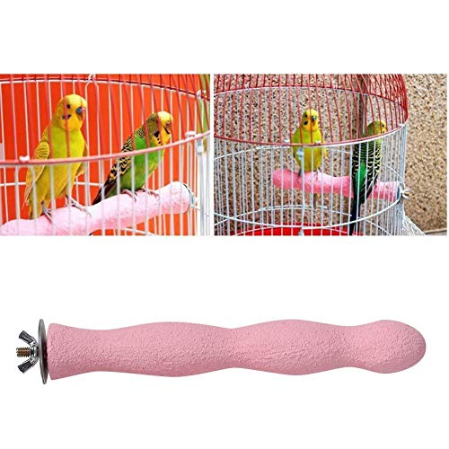 Vogel Spielzeug Vogelstangen Papagei Spielzeug Sitzstangen für Vögel Nymphensittich Papageien Wellensittich(19cm) von Pssopp