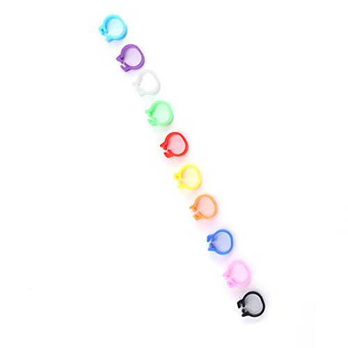 Tauben-Beinband-Identifikationsringe – Set mit 200 bunten Tauben-Fußringen Tauben-Beinband-Identifikationsringe – Set mit 200 bunten Tauben-Fußringen von Pssopp