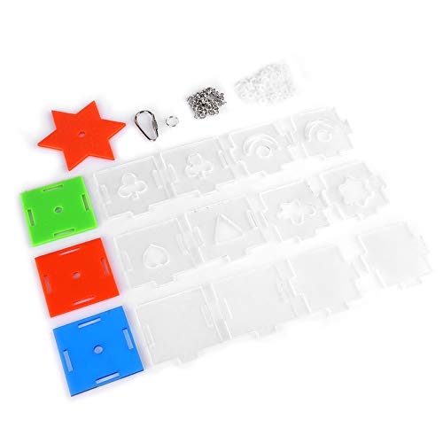 Vogel Futtersuche Spielzeug hängen Vogel Intelligenz Spielzeug Papagei Käfig Feeder Acryl Puzzle Fütterung Food Box Pet Supplies Zubehör für Nymphensittiche African Greys Small Macaw Conure von Pssopp