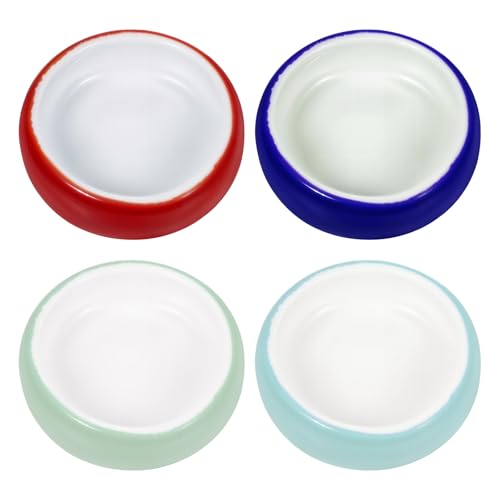 4 x bunte Futternapf, Spinne, Mini-Wassernapf, Farbverlauf, seitlich, Hamster, Keramikschüssel, Vogelspinne, Wassernapf, niedliches kleines Tier, kein Verschütten, kein Umsatz, Futter-/Wassernapf, 4 x bunte Futternapf, Spinne, Mini-Wassernapf, Farbverlauf, seitlich, Hamster, Keramikschüssel, Vogelspinne, Wassernapf, niedliches kleines Tier, kein Verschütten, kein Umsatz, Futter-/Wassernapf, von Psyqtsuary