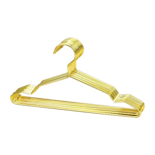 Ptdfjspt 25 cm Kleiderbügel für Haustierkleidung, Kleiner Kleiderbügel Aus Metall für Hunde, Katzen, Puppen, Tierhandlungen, Kleiderstütze, Mini-Kleiderbügel von Ptdfjspt