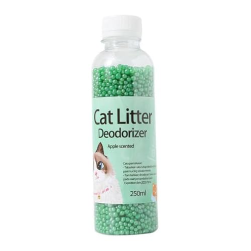 Ptdfjspt 300 G Kätzchen-Toilettenreinigung, Katzenstreu-Deodorant-Perle, Artefakt-Haustiergeruch, Aktivkohle Absorbiert, Katzensand-Stink-E, Einfach zu Verwenden von Ptdfjspt