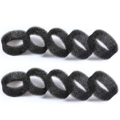 Ptwola 10 Stück Katzen-Wasserbrunnenfilter, Ersatzschwämme, Katzengetränke, Bewässerungsfilter, Haustier-Ersatz-Schaumfilter, runde Schwammfilter für Haustierbrunnen aus Edelstahl Ptwola 10 Stück Katzen-Wasserbrunnenfilter, Ersatzschwämme, Katzengetränke, Bewässerungsfilter, Haustier-Ersatz-Schaumfilter, runde Schwammfilter für Haustierbrunnen aus Edelstahl von Ptwola