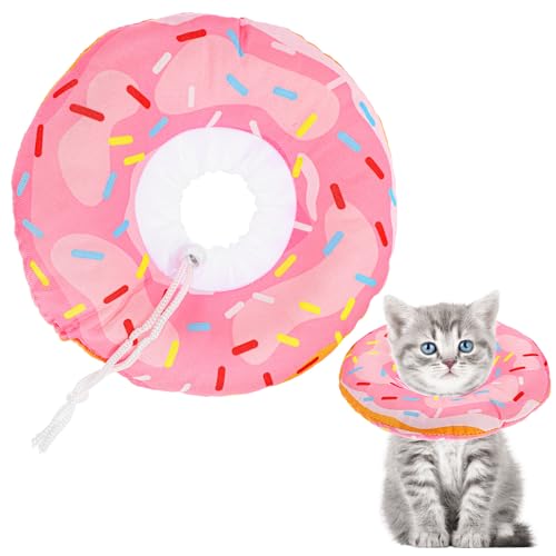 Ptwola Halskrause Katzen Wiederherstellung Halsband Soft Weich Katze Schutzkragen Anti Biss Safety Einstellbarer Kegel Circle Elizabeth-Halsband für Haustiere Hunde Welpen Kätzchen Nach Operation Ptwola Halskrause Katzen Wiederherstellung Halsband Soft Weich Katze Schutzkragen Anti Biss Safety Einstellbarer Kegel Circle Elizabeth-Halsband für Haustiere Hunde Welpen Kätzchen Nach Operation von Ptwola