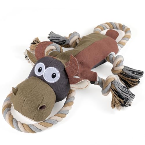 Hundespielzeug für große Hunde, quietschendes Hundespielzeug, Tauziehen, großes gefülltes Hundespielzeug für große Hunde mit zerknittertem Papier, Stofftierspielzeug für Hunde, um sie zu beschäftigen, Hundespielzeug für große Hunde, quietschendes Hundespielzeug, Tauziehen, großes gefülltes Hundespielzeug für große Hunde mit zerknittertem Papier, Stofftierspielzeug für Hunde, um sie zu beschäftigen, von Pubialo