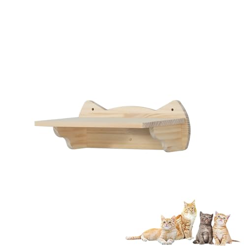 Katzenmöbel zur Wandmontage, Katze Wandelement, Katzensitzstange, Katzenvilla, Raumkapsel, Sprungplattform, DIY-Kombination(S4) von Pucaru