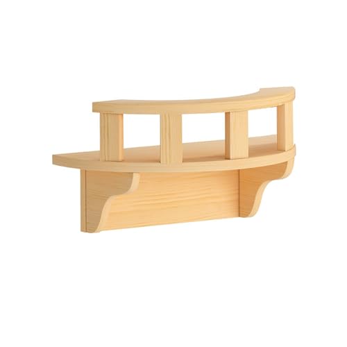 Pucaru 1 Stück Katzenkletterwand, Katzenmöbel, Wandmontiertes Katzenklettergerüst aus Holz, Geeignet for Die Wohnungseinrichtung(30 * 40cm) von Pucaru