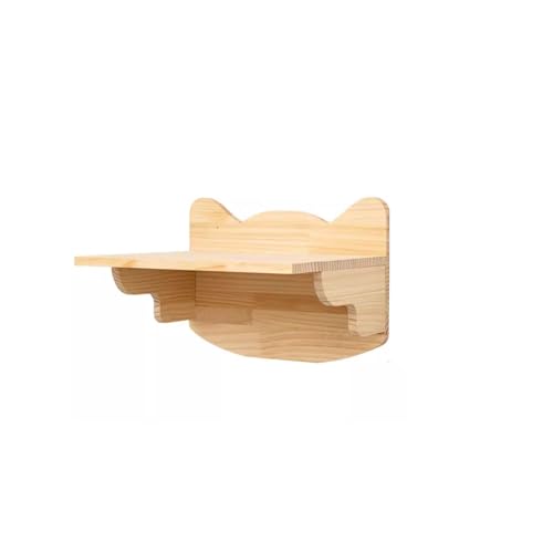 Pucaru An Der Wand Montiertes Katzenhaus, Katzenregal, Katzenraumkabine Aus Holz, Einzelnes Großes Transparentes Haustierhaus(38 * 25cm) von Pucaru