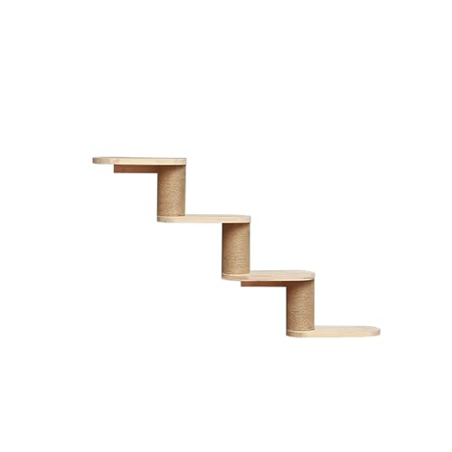 Pucaru An Der Wand Montiertes Katzenhaus, Katzenregal, Katzenraumkabine Aus Holz, Einzelnes Großes Transparentes Haustierhaus(68.5 * 100cm) von Pucaru