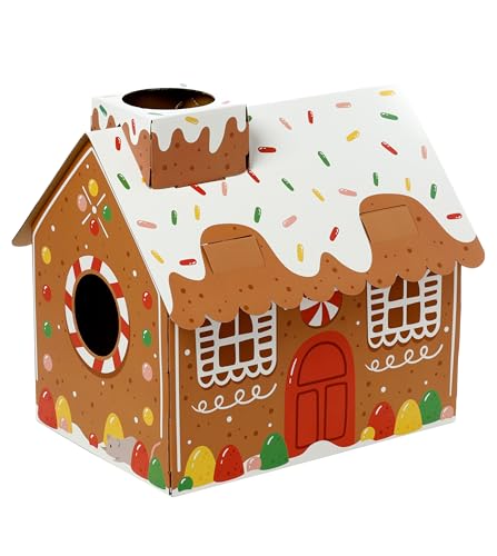 Katzenhaus - Lebkuchenhaus - DIY - 100% aus Karton - Geschenk des Jahres 2023 Katzenhaus - Lebkuchenhaus - DIY - 100% aus Karton - Geschenk des Jahres 2023 von Puckator