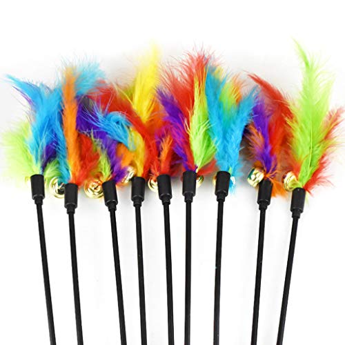 Interactive Cat Teaser Stick Cat Feather Teaser Toy Cat Wand Toy Interactive Cat Teaser Toy Wand For Cats Kitten Pet Activity Play Interactive Stick Crinkle Bouncer Plush Feather StringToy Catcher Rod Interactive Cat Teaser Stick Cat Feather Teaser Toy Cat Wand Toy Interactive Cat Teaser Toy Wand For Cats Kitten Pet Activity Play Interactive Stick Crinkle Bouncer Plush Feather StringToy Catcher Rod von Puco