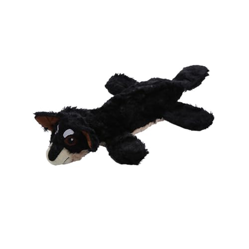 Puco Pelziges Plüsch-Kauspielzeug für Hunde in Welpenform, sicheres Spielzeug mit Rasselgeräusch, Spielzeug, Geschenk für Kätzchen, Rasselgeräusch-Hundespielzeug von Puco