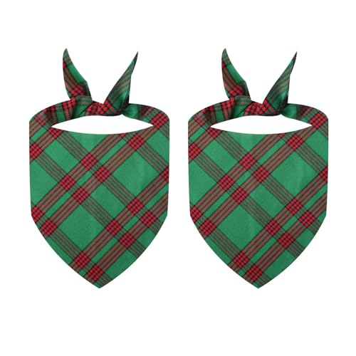 Puco Wendbares Haustier-Bandana, Festival-Kostüm, Hunde, Party, Halstuch, Halsband, Urlaub, Dress Up, Hunde, Kariertes Halstuch, 2 Stück, Haustier-Bandanas, Baumwolle Puco Wendbares Haustier-Bandana, Festival-Kostüm, Hunde, Party, Halstuch, Halsband, Urlaub, Dress Up, Hunde, Kariertes Halstuch, 2 Stück, Haustier-Bandanas, Baumwolle von Puco
