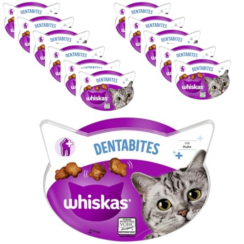 Dentabites mit Huhn Katzensnacks Snackfutter für Haustiere 40 Gramm X 12 STÜCK von Pufai