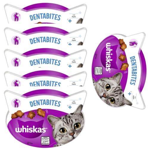 Dentabites mit Huhn Katzensnacks Snackfutter für Haustiere 40 Gramm X 6 STÜCK von Pufai